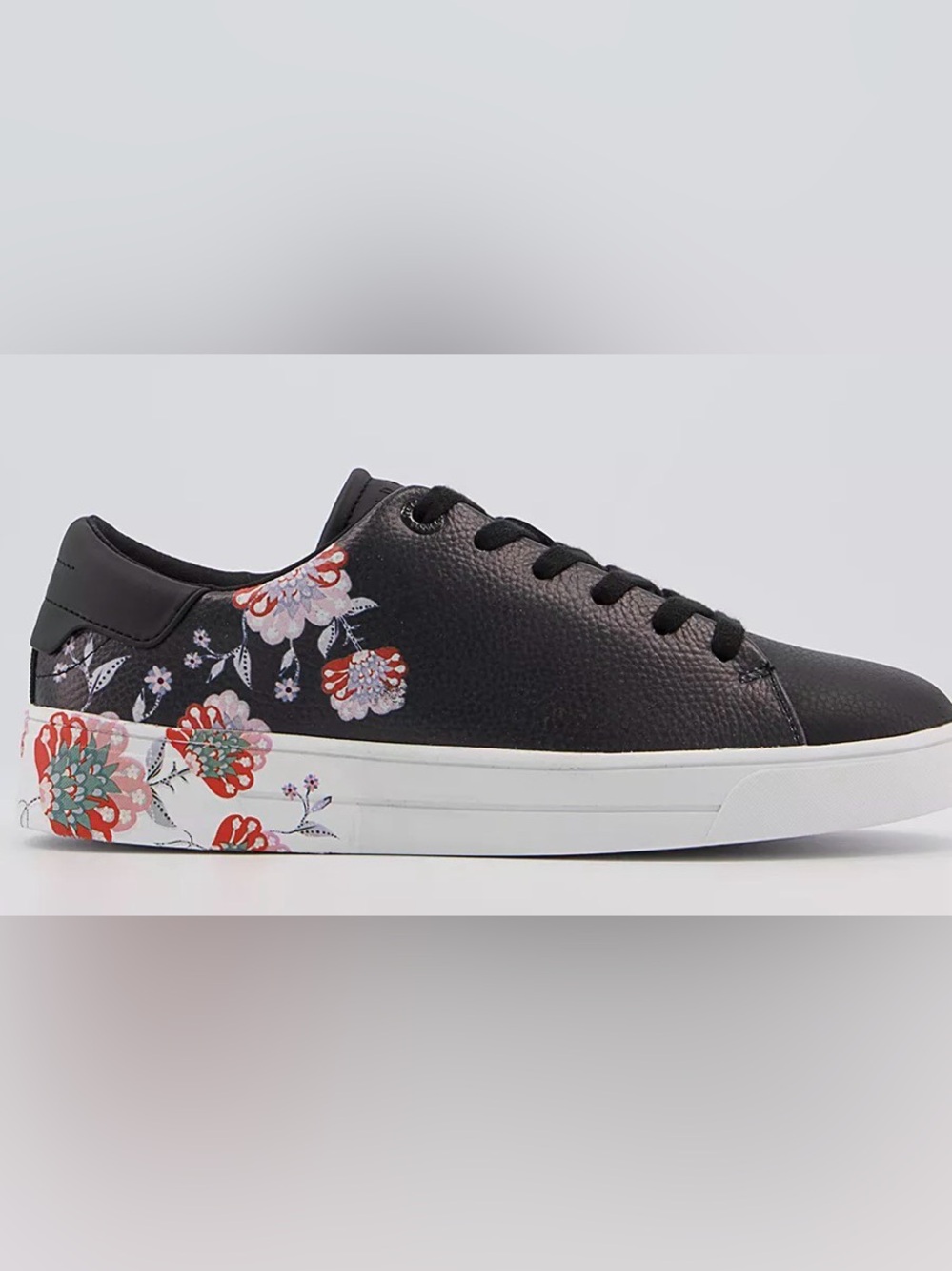 Ted Baker Aariah  Floral-Accent Low-Top Sneakers